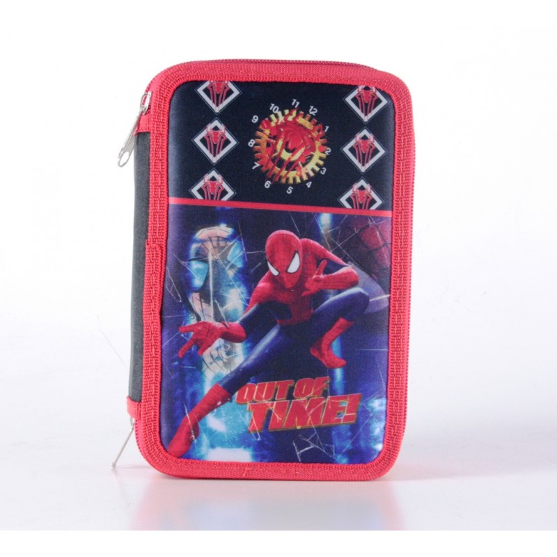 ASTUCCIO 3 ZIP SPIDERMAN GIOTTO TURBOCOLOR